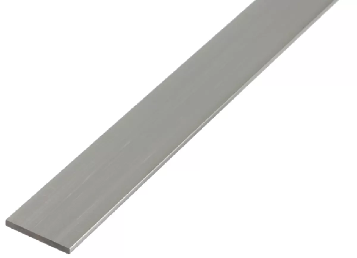 Brico Profielen-Alberts Ba-Profiel Vlak Aluminium Natuur 25X2Mm 2,6M