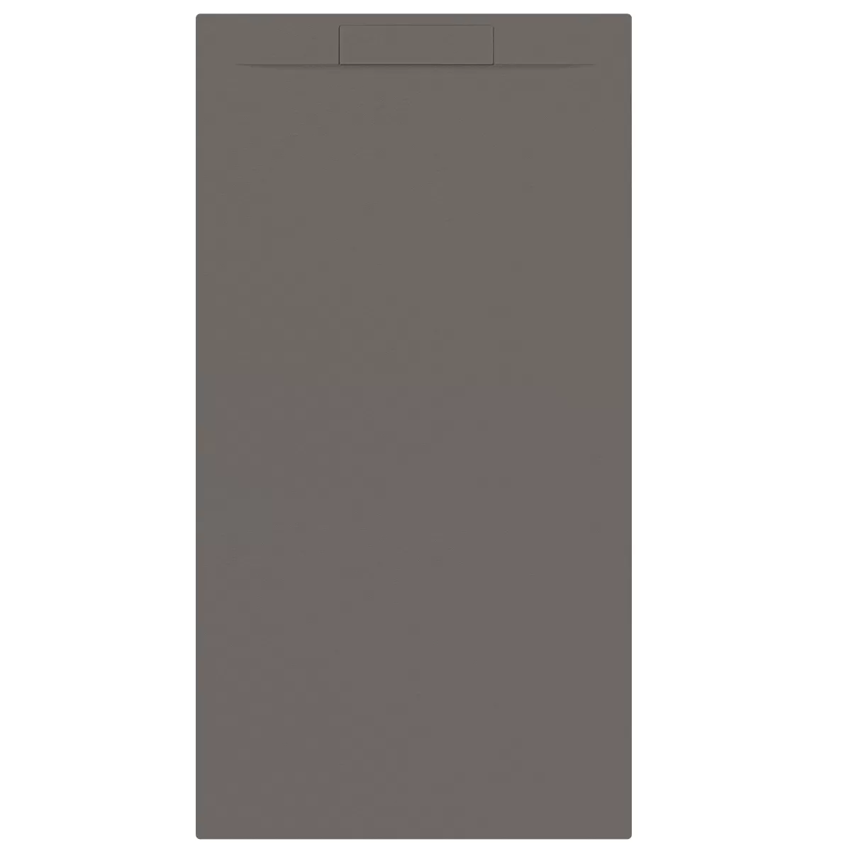 Brico Allibert Douchebak Luna 180X90Cm Rechthoek Gun Metal Discount