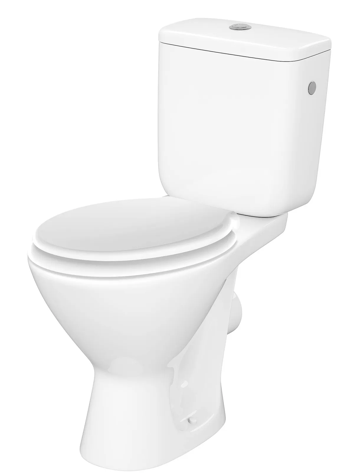 Brico Allibert Duoblok Toilet Vito I Pk Aanlsuiting I Quick Release & Soft-Close Toiletzitting Wit Clearance