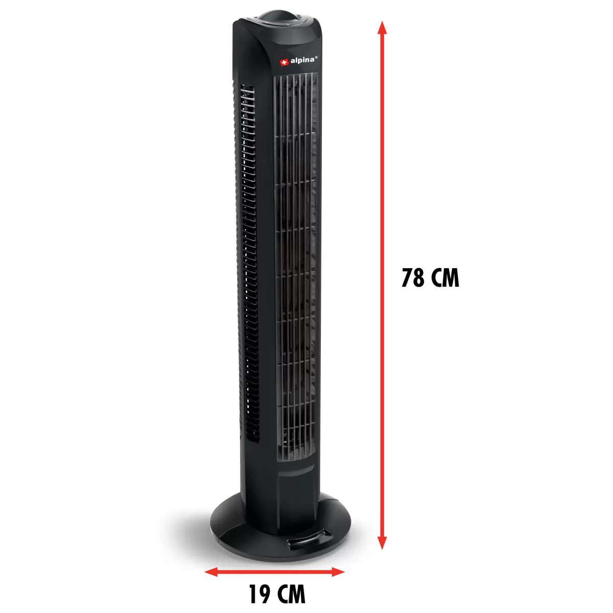 Brico Alpina Torenventilator 3 Standen 45 Watt