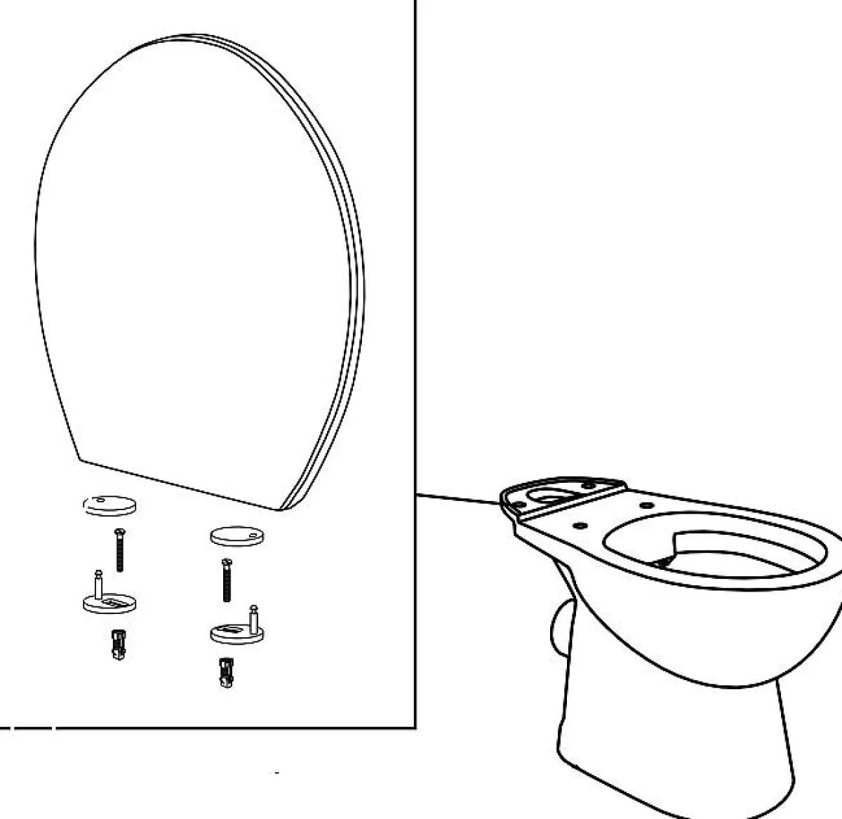 Brico Aquavive Duoblok Toilet Avisio I Pk Aansluiting I Randloos Toiletpot Wit Store