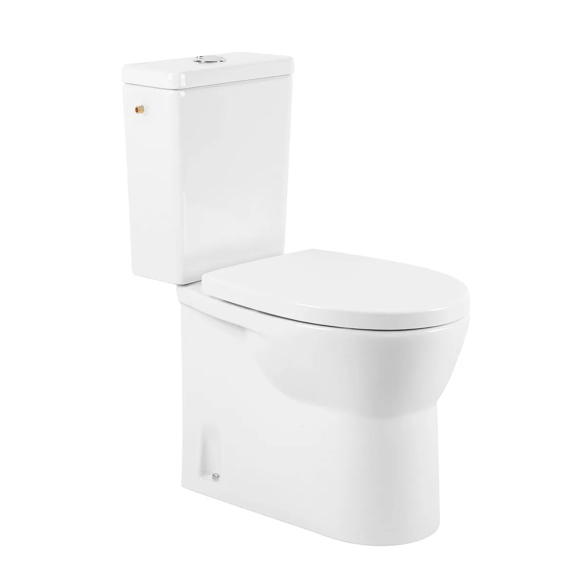 Brico Aquavive Duoblok Toilet Cormor I Universele Afvoeri Randloos Toiletpot Wit Hot