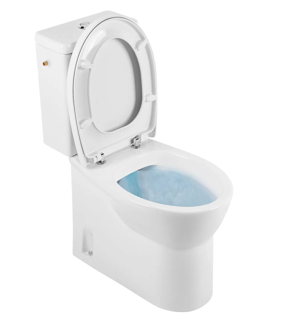 Brico Aquavive Duoblok Toilet Cormor I Universele Afvoeri Randloos Toiletpot Wit Hot