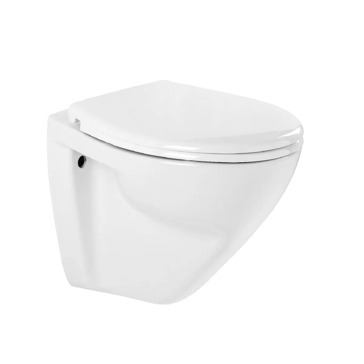 Brico Aquavive Hangtoilet Cetus Wit | Verhoogd Model | Soft-Close Toiletzitting | Randsloos Toiletpot Fashion