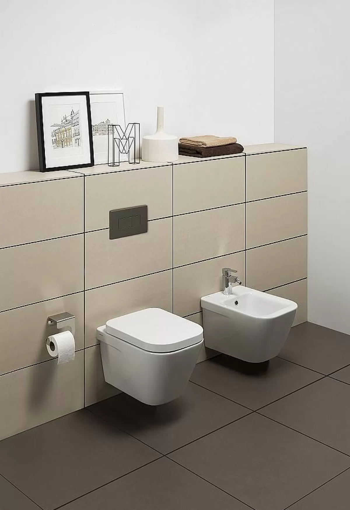 Brico Aquavive Hangtoilet Marano Wit | Soft-Close Toiletzitting | Randloos Toiletpot Store