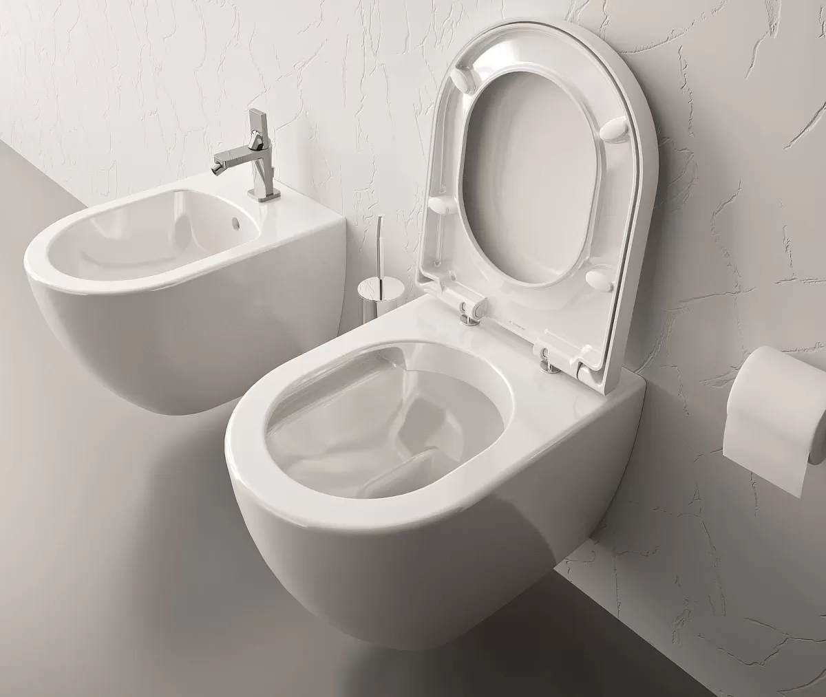 Brico Aquavive Hangtoilet Mazaro Wit | Soft-Close Toiletzitting | Randloos Toiletpot Flash Sale