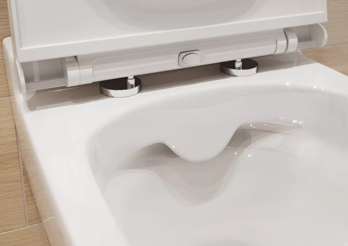 Brico Aquazuro Inbouwreservoir Set Iris | Quick Release & Soft-Close Toiletzitting | Randloos Toiletpot Discount