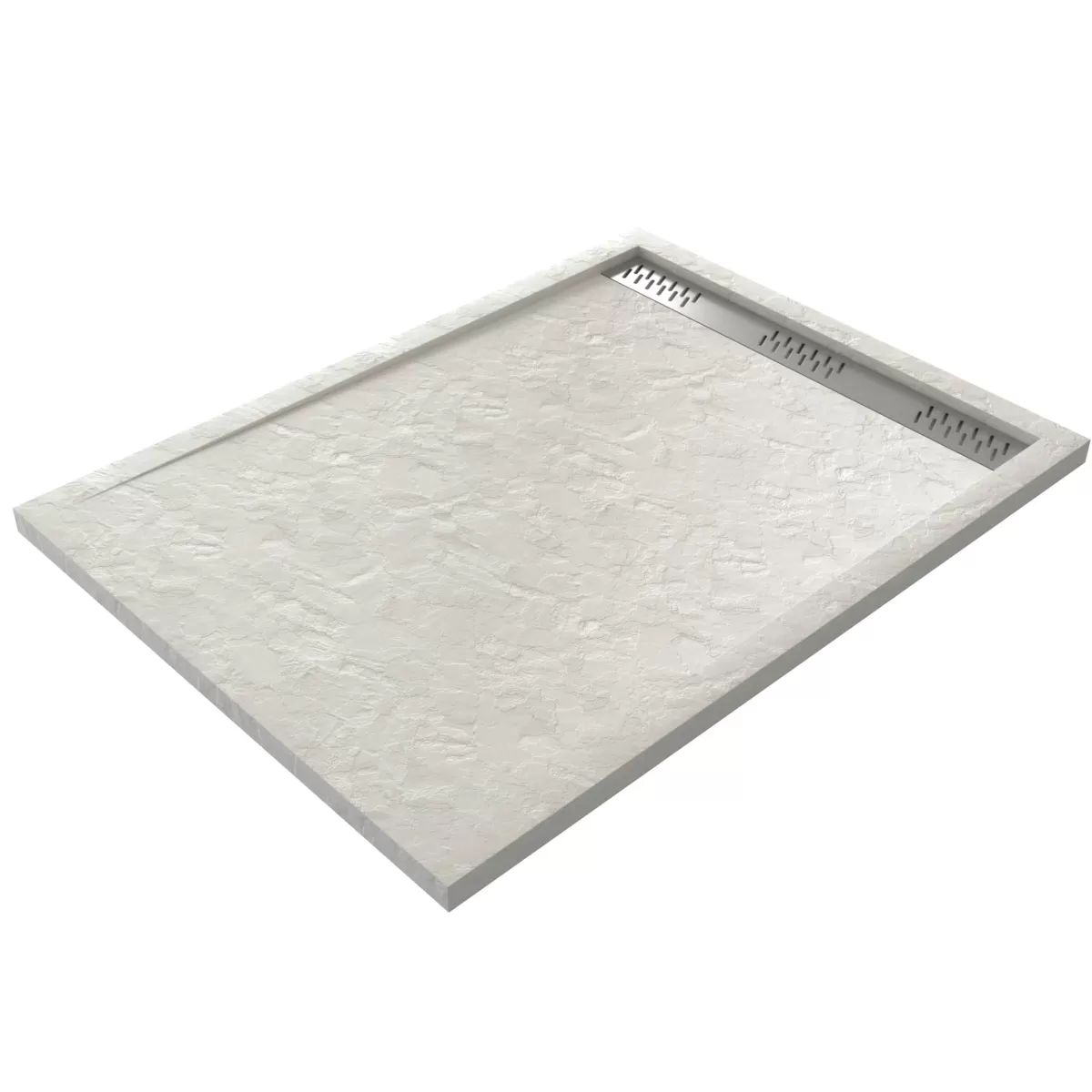 Brico Aurlane Douchebak Pedra 120X90Cm Wit Steeneffect Best