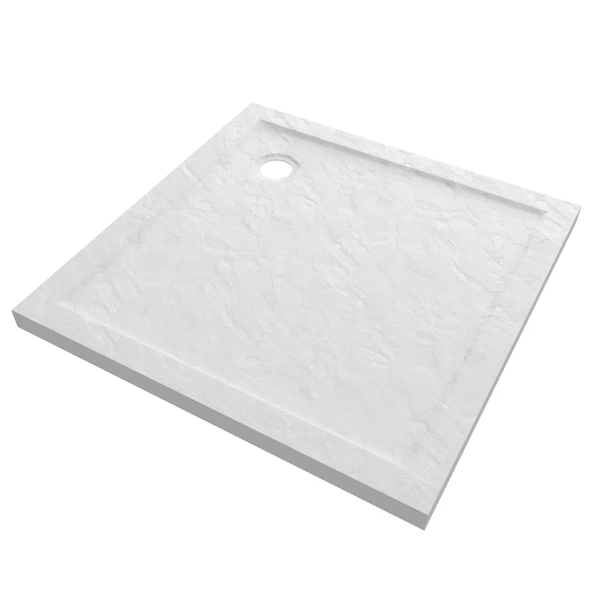 Brico Aurlane Douchebak Pedra 90X90Cm Wit Mat Online