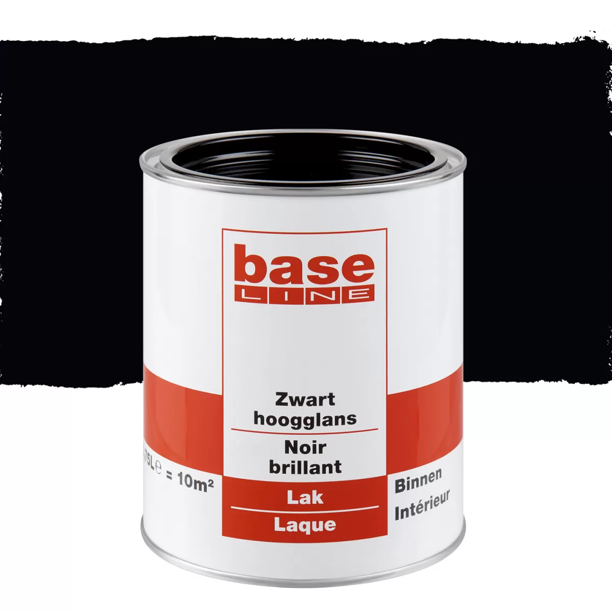 Brico Lakken-Baseline Lak Hoogglans Zwart 750Ml