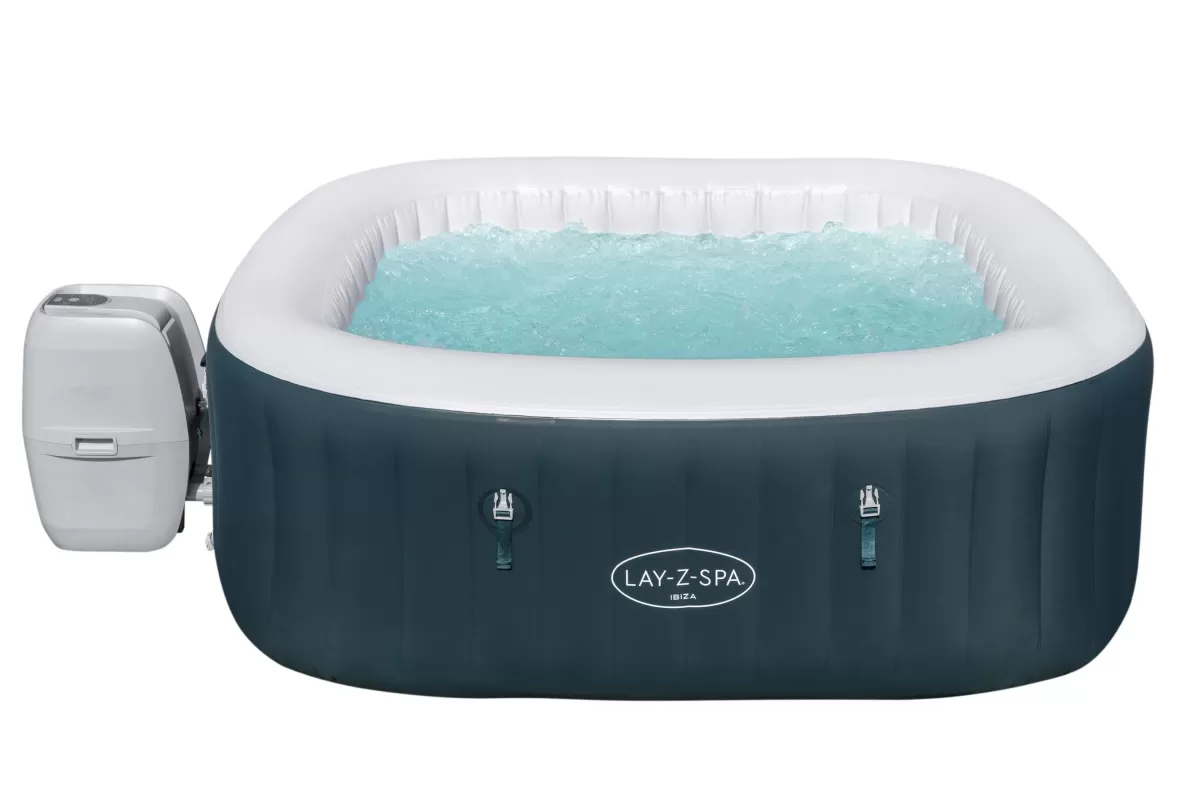 Brico Spa En Jacuzzi-Bestway Opblaasbare Jacuzzi Lay-Z-Spa Ibiza Airjet 806L Groen 180X180X66Cm