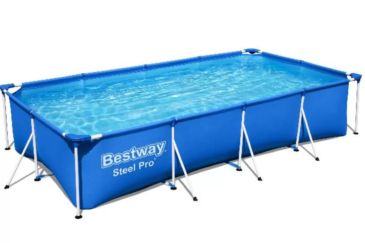 Brico Opzetzwembaden Zonder Pomp-Bestway Opzetzwembad Steel Pro Power 400X211X81Cm