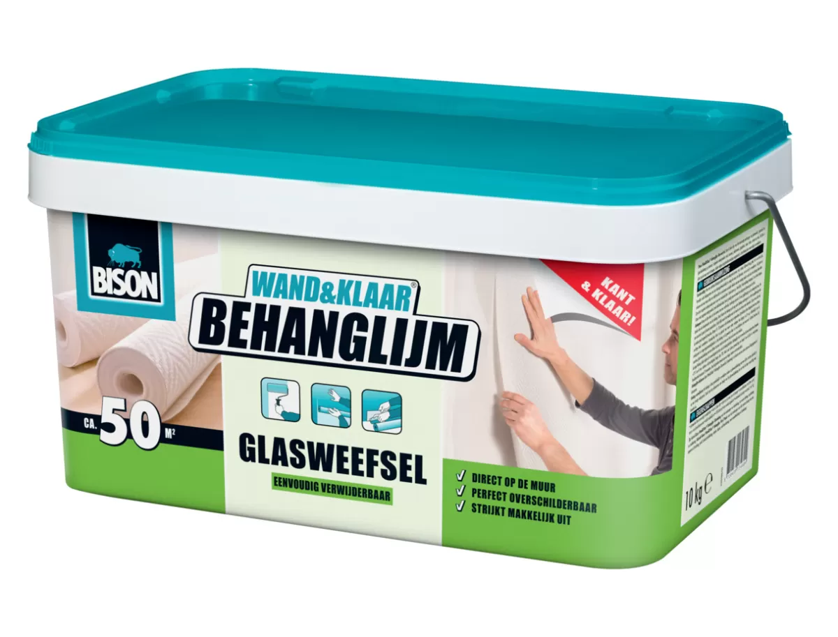 Brico Behanglijm-Bison Behanglijm Wand&Klaar Glasweefsel 10Kg