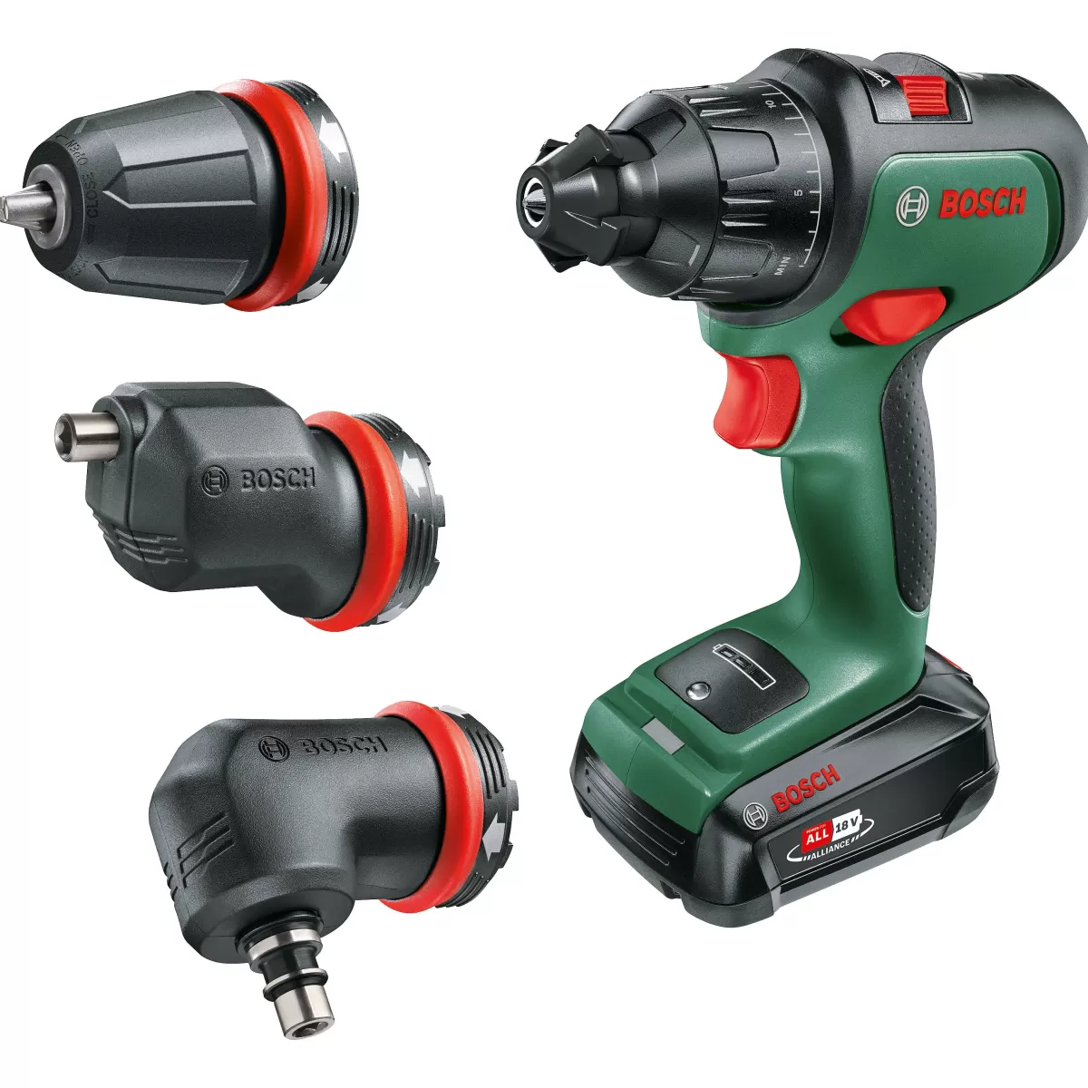 Brico Bosch Accuboormachine Met Klopfunctie Advancedimpact Quicksnap 18V (2 Accu'S) Best