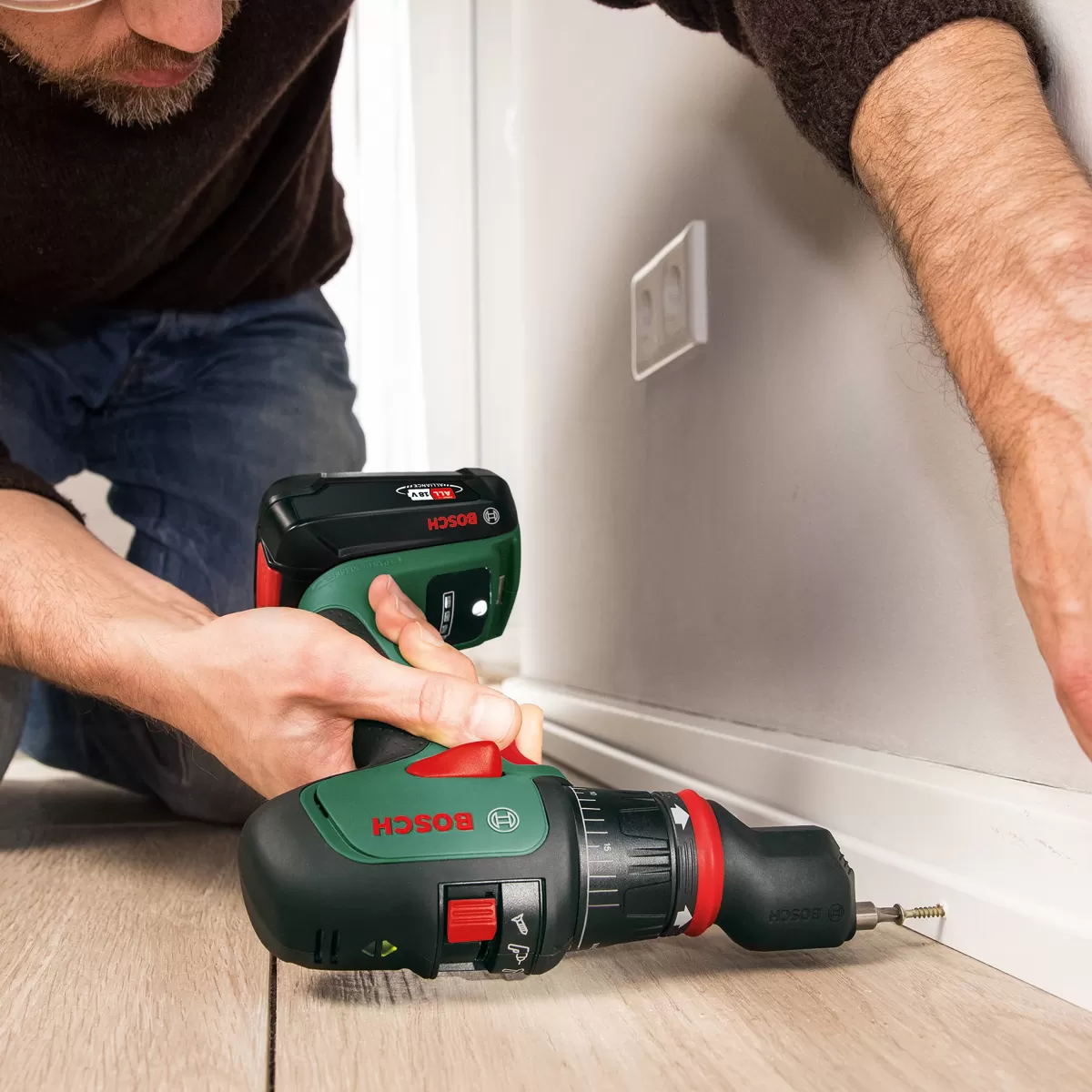 Brico Bosch Accuboormachine Met Klopfunctie Advancedimpact Quicksnap 18V (2 Accu'S) Best