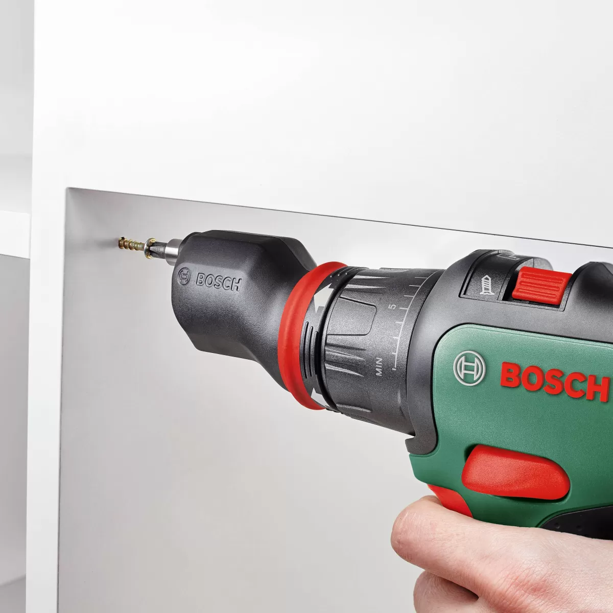 Brico Bosch Accuboormachine Met Klopfunctie Advancedimpact Quicksnap 18V (2 Accu'S) Best