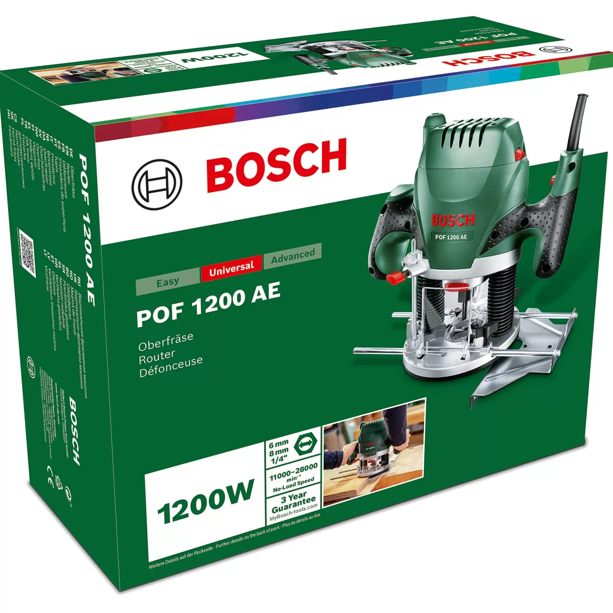 Brico Bosch Bovenfrees Pof1200Ae 1200W Cheap