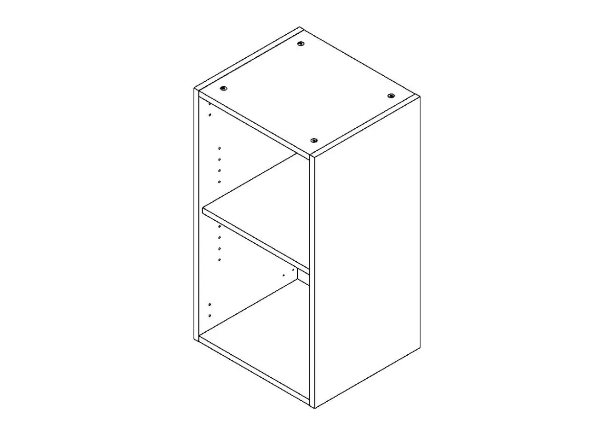 Brico Bovenkast Keuken Modulo Wit 40Cm Cheap