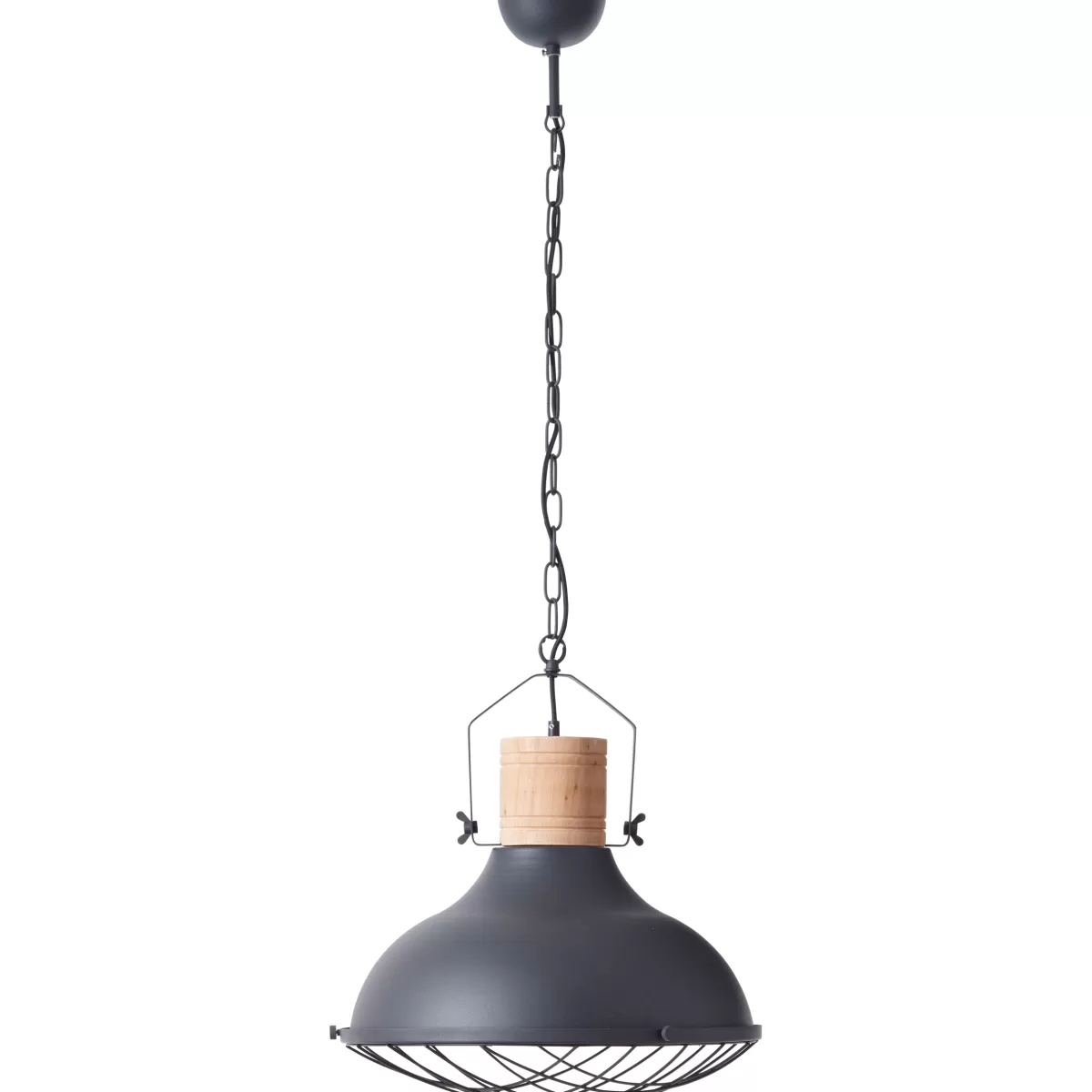 Brico Brilliant Hanglamp Emma Zwart 47Cm E27