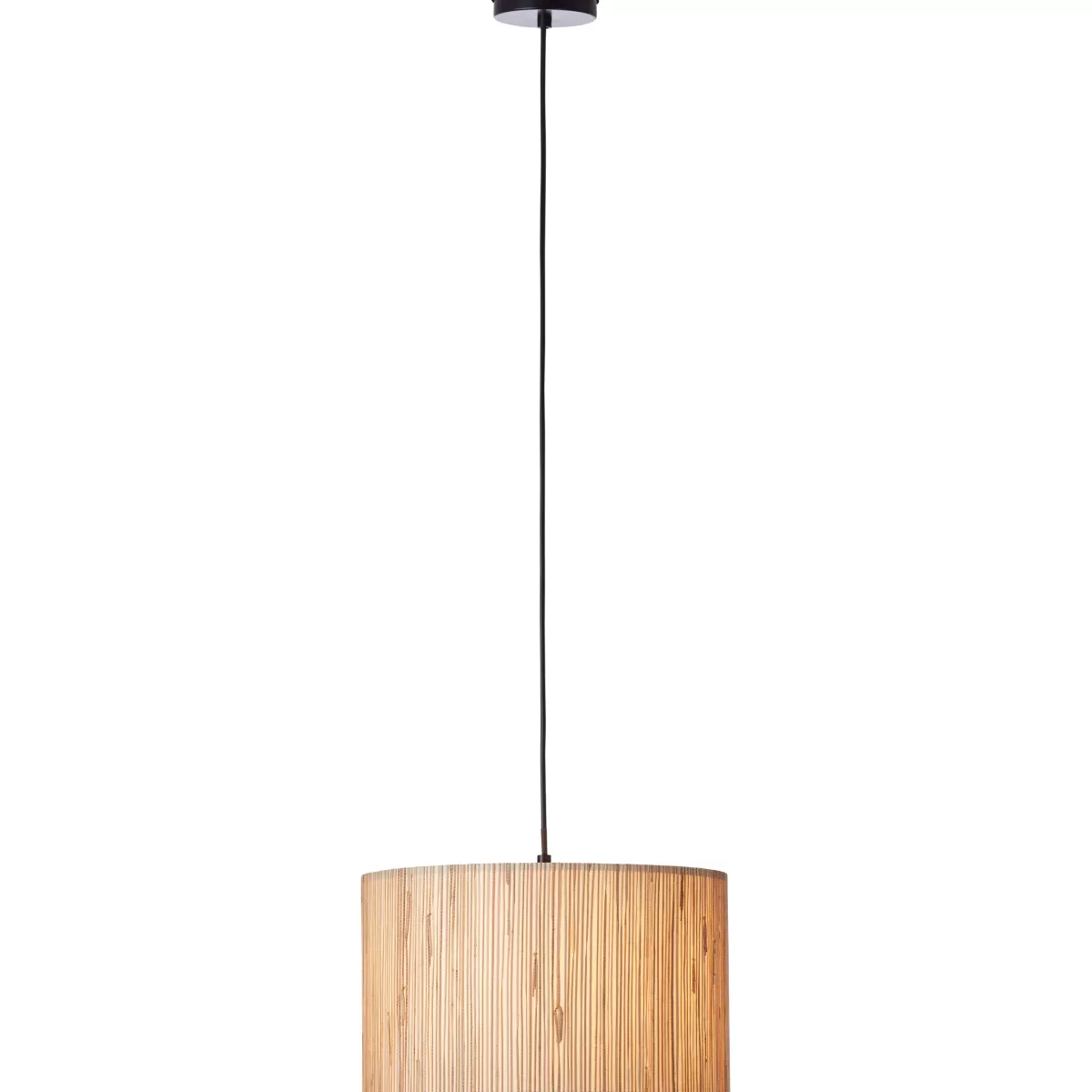 Brico Brilliant Hanglamp Wimea Zeegras Zwart 35Cm E27