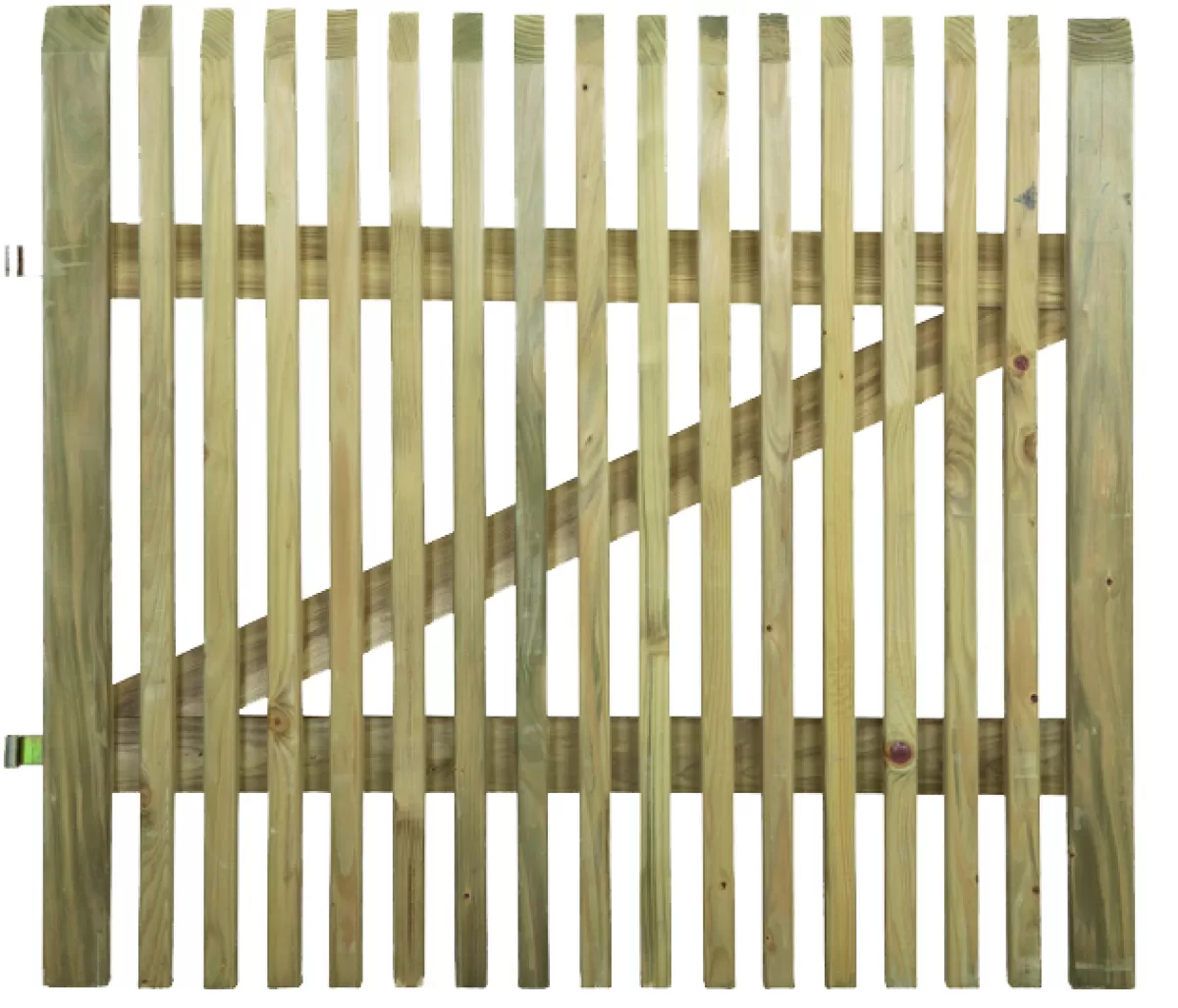 Brico Tuindeuren-Cartri Tuinpoort Cordoba Rood Naaldhout 100X5X90Cm