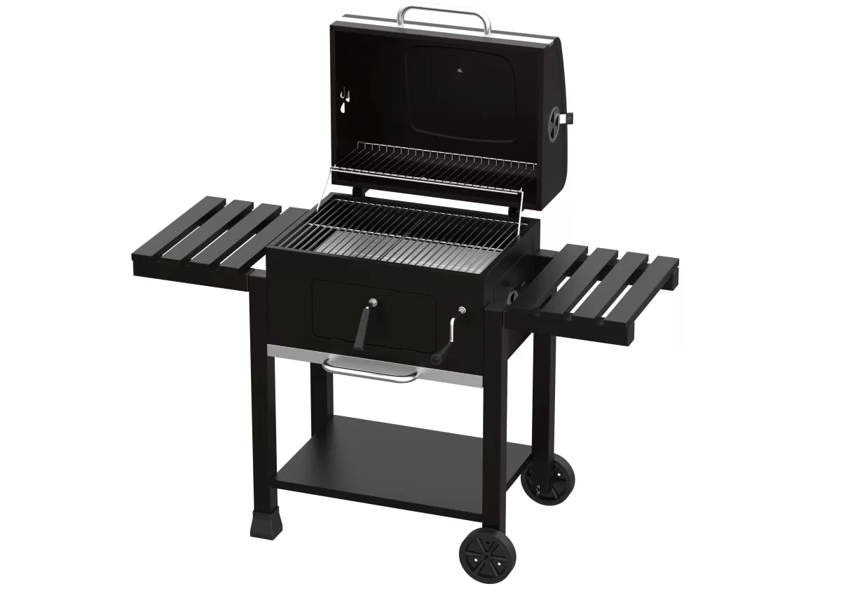 Brico Houtskool Barbecue-Central Park Barbecue Angus Iii 139X68,5Cm