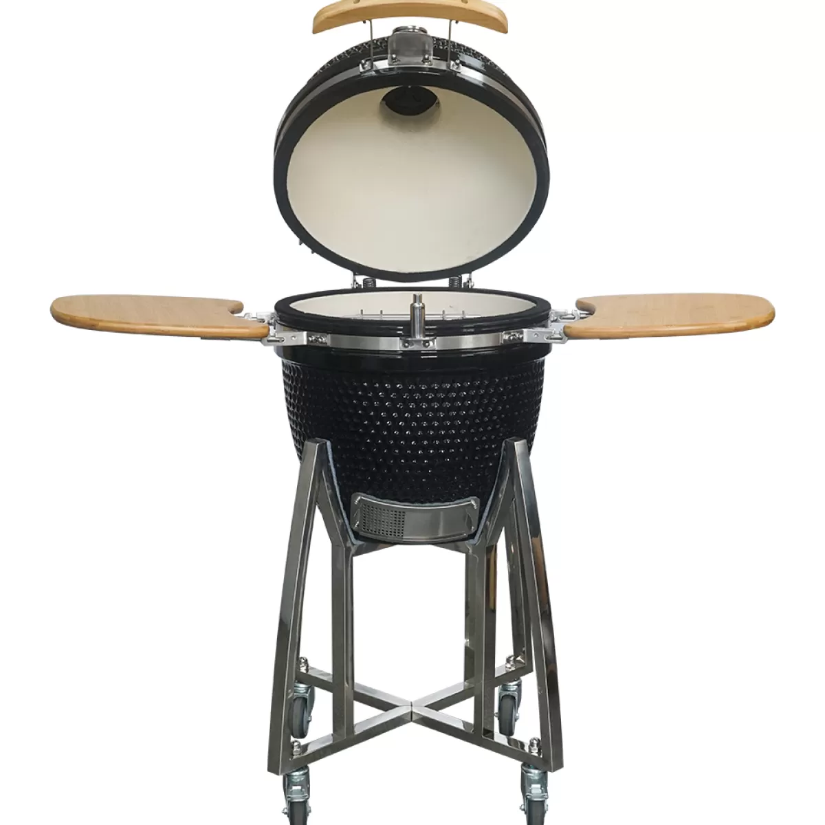 Brico Keramische Barbecue-Central Park Keramische Barbecue Kamado Met Werkbladen O38,3Cm