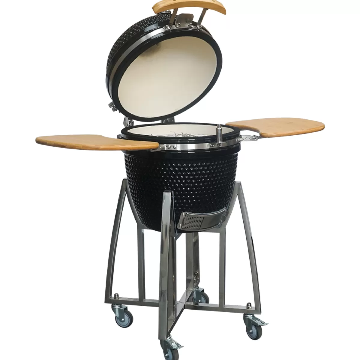 Brico Keramische Barbecue-Central Park Keramische Barbecue Kamado Met Werkbladen O38,3Cm