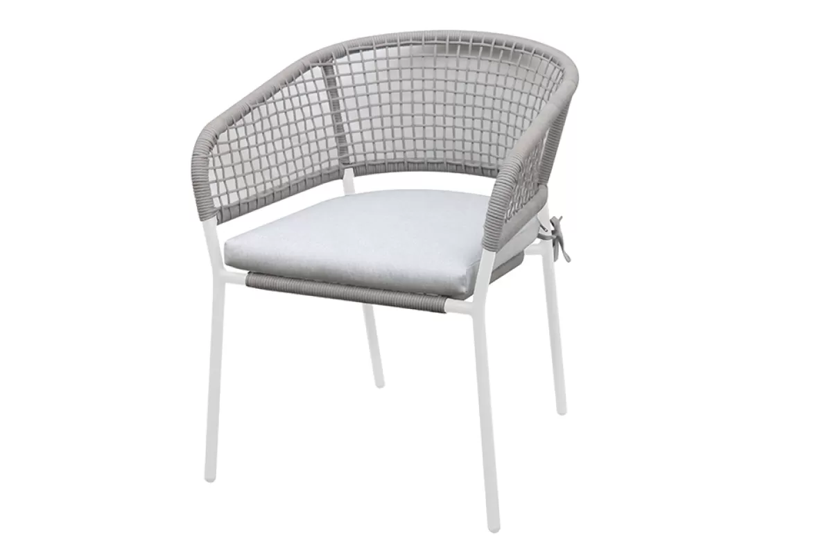 Brico Tuinstoelen-Central Park Tuinstoel Ciotat Aluminium/Wicker 60X61X74Cm