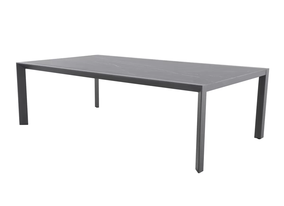 Brico Tuintafels-Central Park Tuintafel Banyuls Aluminium/Keramiek 134X240Cm