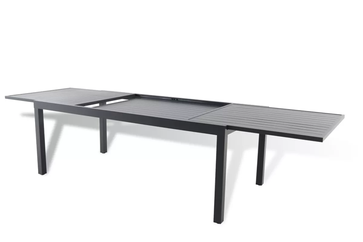 Brico Tuintafels-Central Park Tuintafel Romeo Uitschuifbaar Aluminium 200/300X101Cm