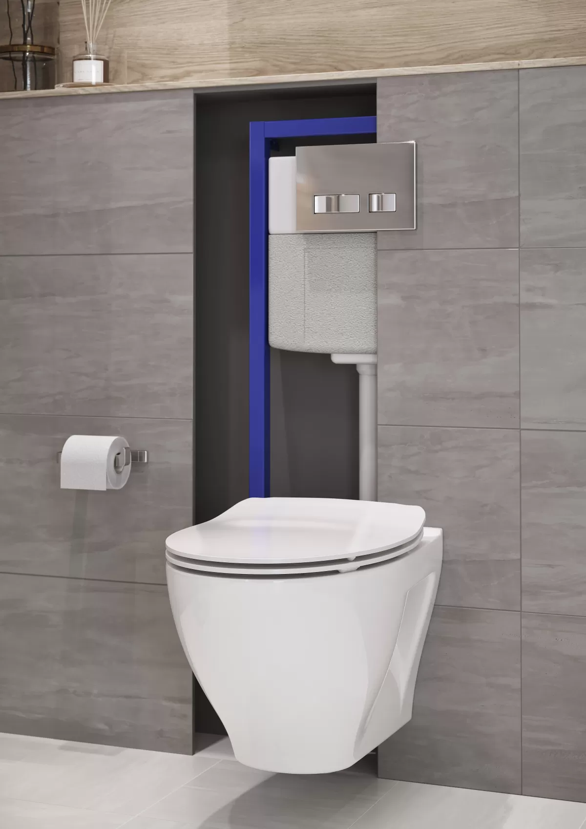 Brico Cersanit Hangtoilet Moduo Wit | Soft-Close & Quick Release Toiletzitting | Randloos Toiletpot Clearance