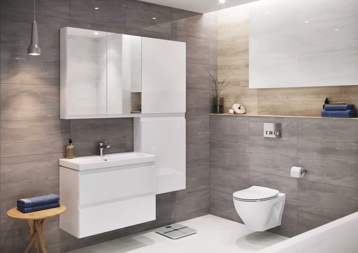 Brico Cersanit Hangtoilet Moduo Wit | Soft-Close & Quick Release Toiletzitting | Randloos Toiletpot Clearance