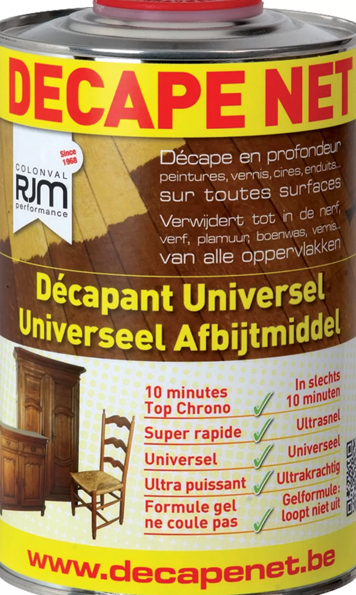 Brico Afbijtmiddelen-Decape Net Universeel Afbijtmiddel 750Ml