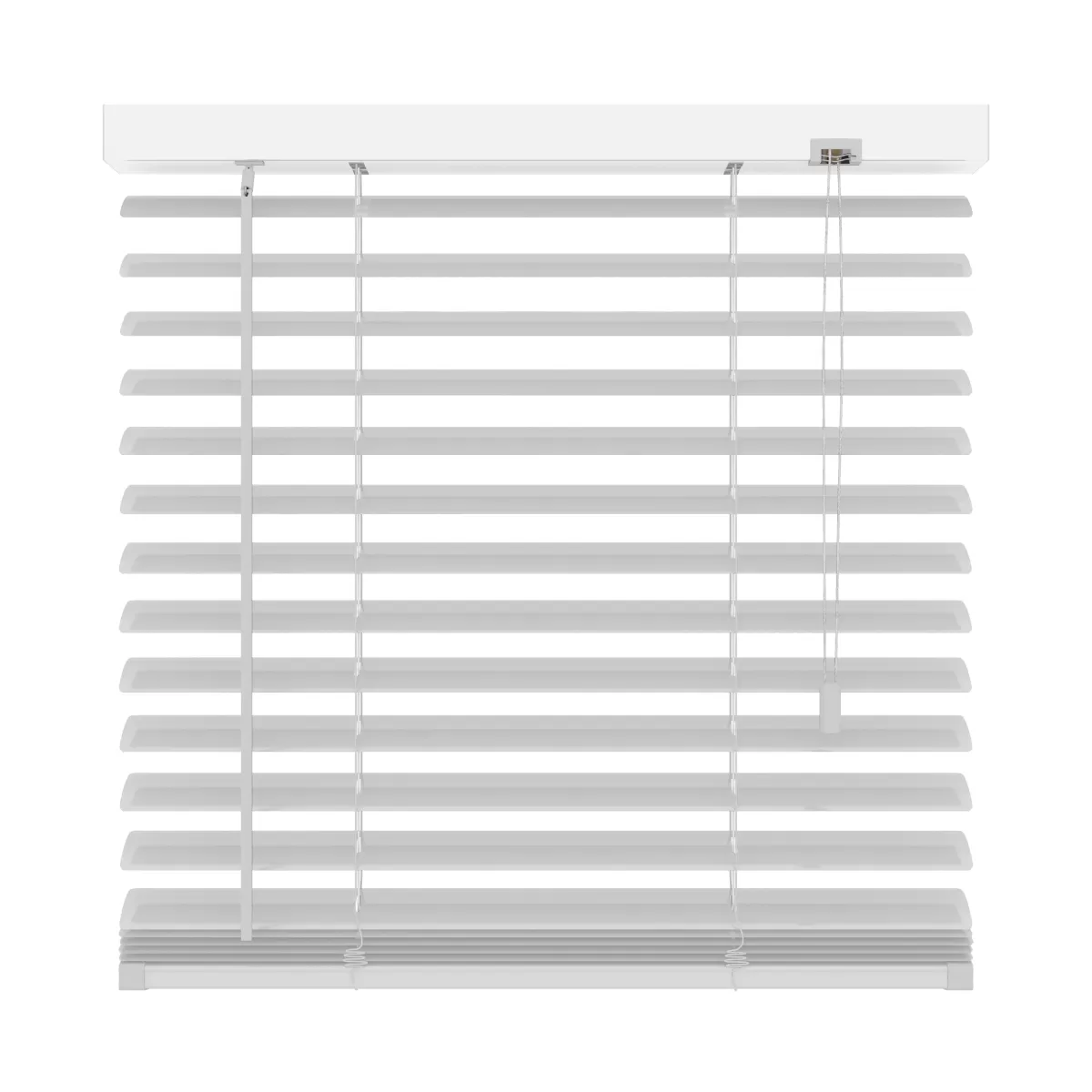 Brico Jaloezieen-Decosol 957 Horizontale Jaloezie Deluxe Aluminium Mat Wit 140X180Cm