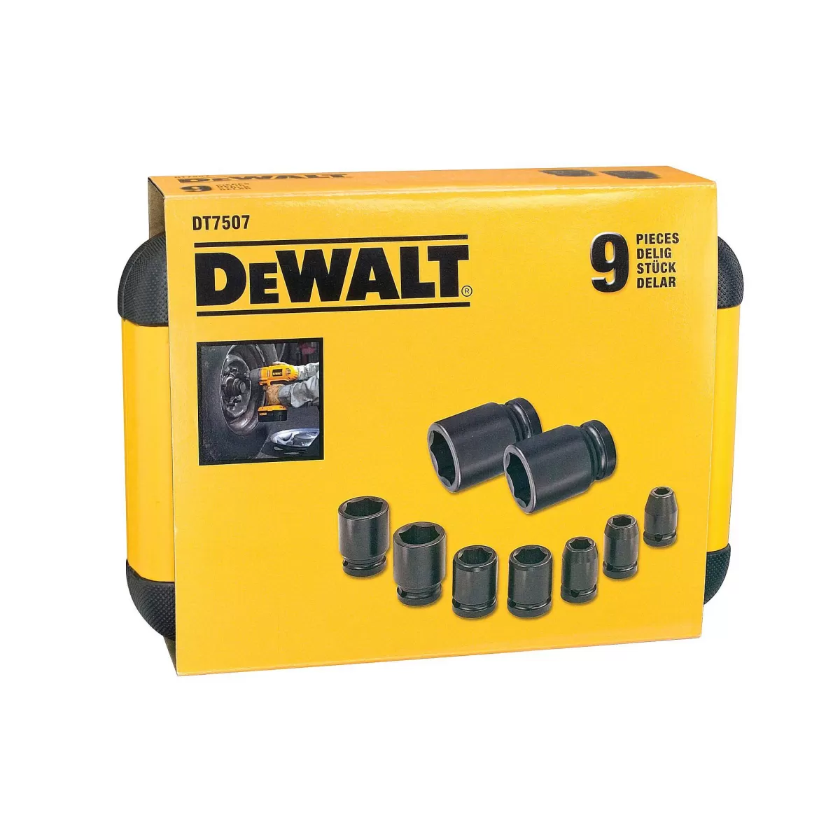 Brico Dewalt Slagmoersleutel Doppenset Dt7507-Qz 1/2" 9-Delig Sale