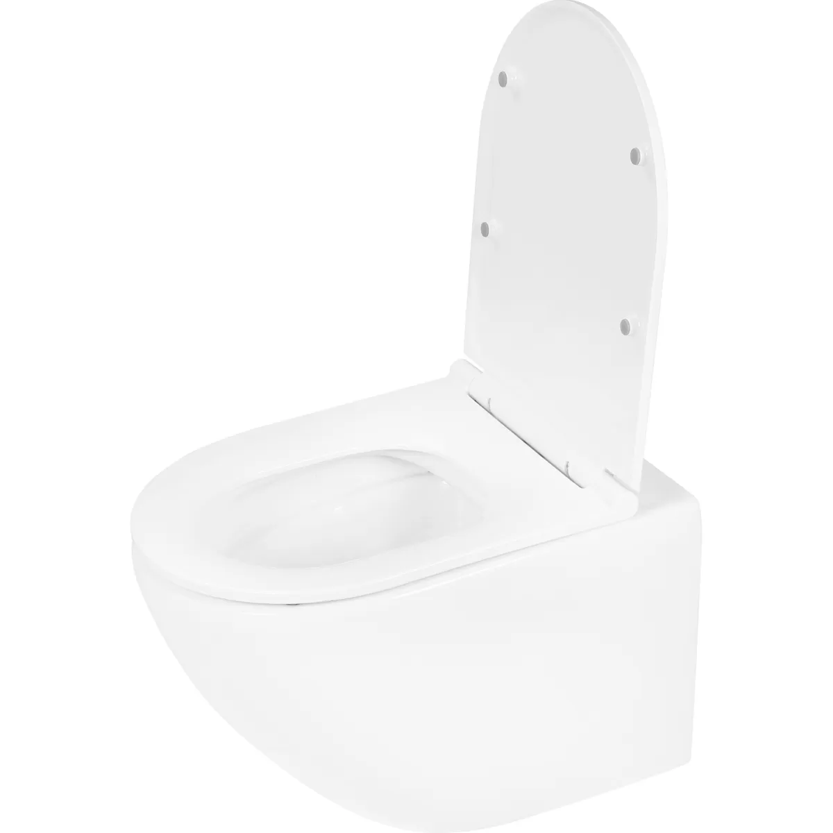 Brico Differenz Hangtoilet Mat Wit | Soft-Close & Quick Release Toiletzitting | Randloos Toiletpot Online