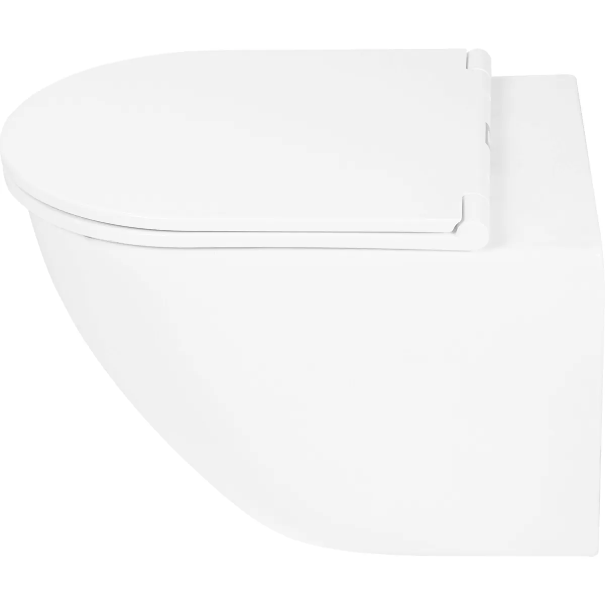Brico Differenz Hangtoilet Mat Wit | Soft-Close & Quick Release Toiletzitting | Randloos Toiletpot Online