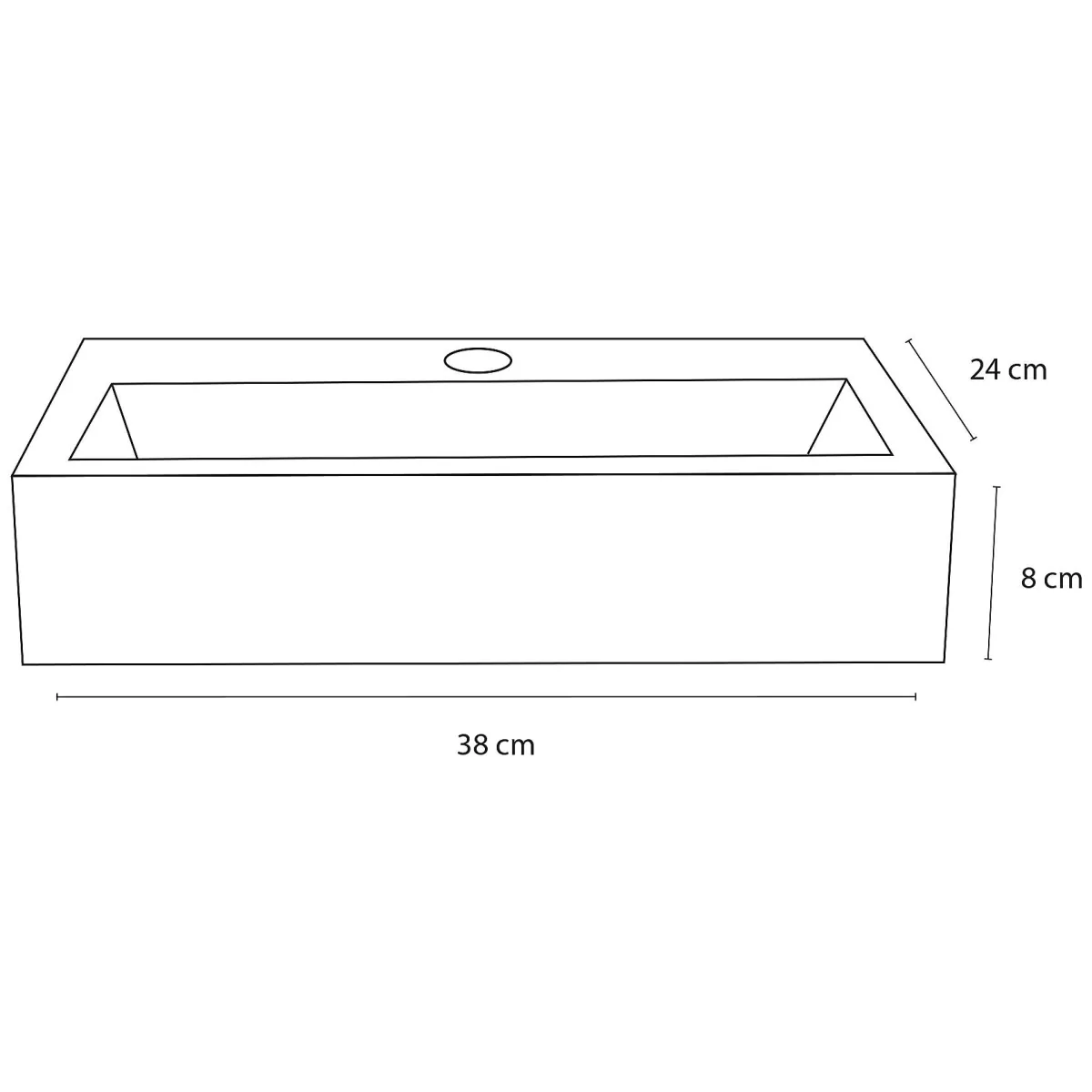 Brico Differnz Toiletfontein Flat Beton Lichtgrijs 38X24X8Cm Online