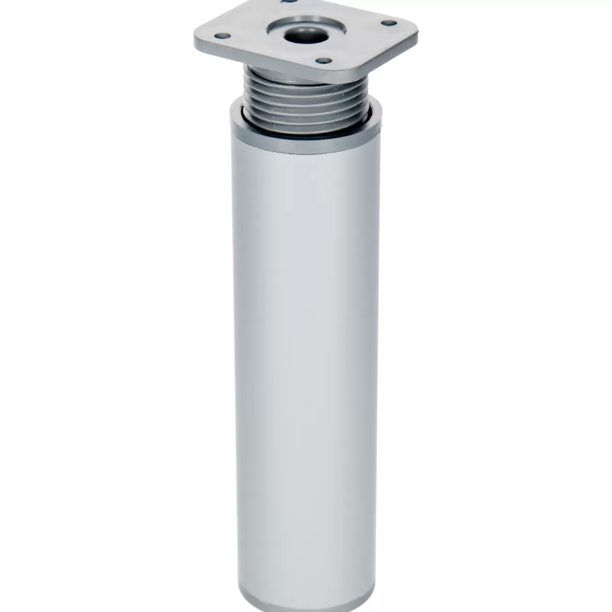 Brico Meubelpoten-Duraline Meubelpoot Verstelbaar Rond Aluminium O4X15-18Cm