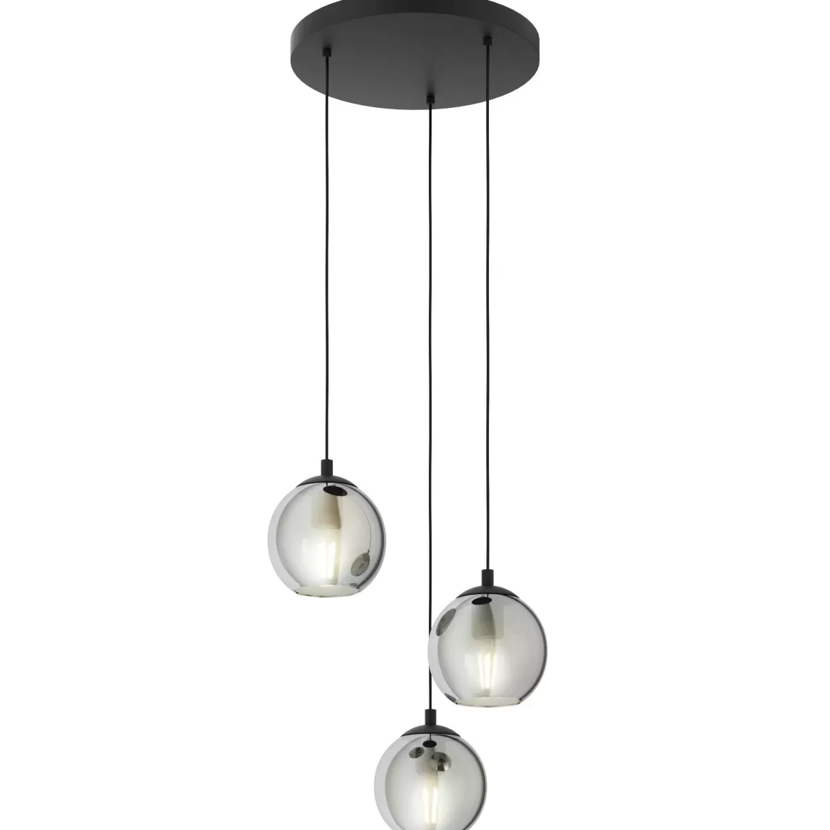 Brico Eglo Hanglamp Ariscani Zwart 3Xe27