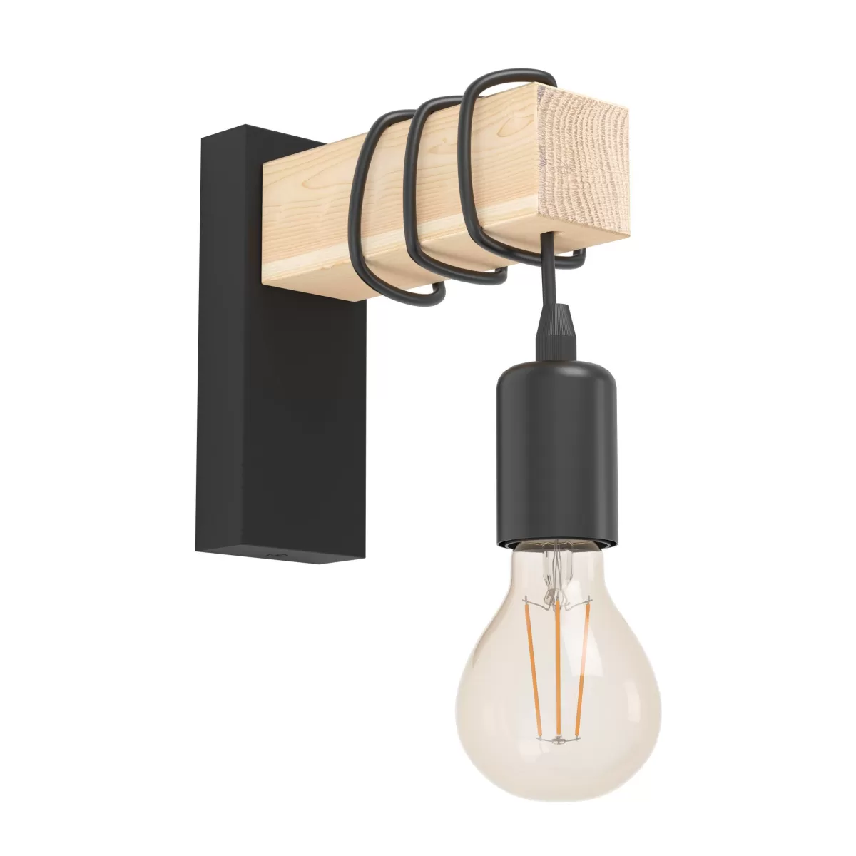 Brico Eglo Wandlamp Townshend Hout E27