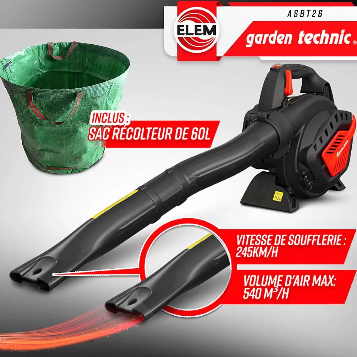 Brico Elem Garden - Hoover Blazer Hakselaar 25.4Cc Discount