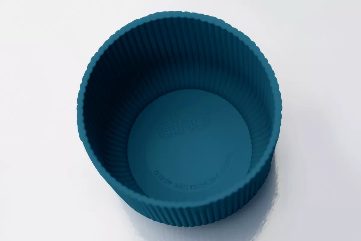 Brico Plantenpotten En -Bakken-Elho Bloempot Vibes Fold Rond O22Cm Deep Blue