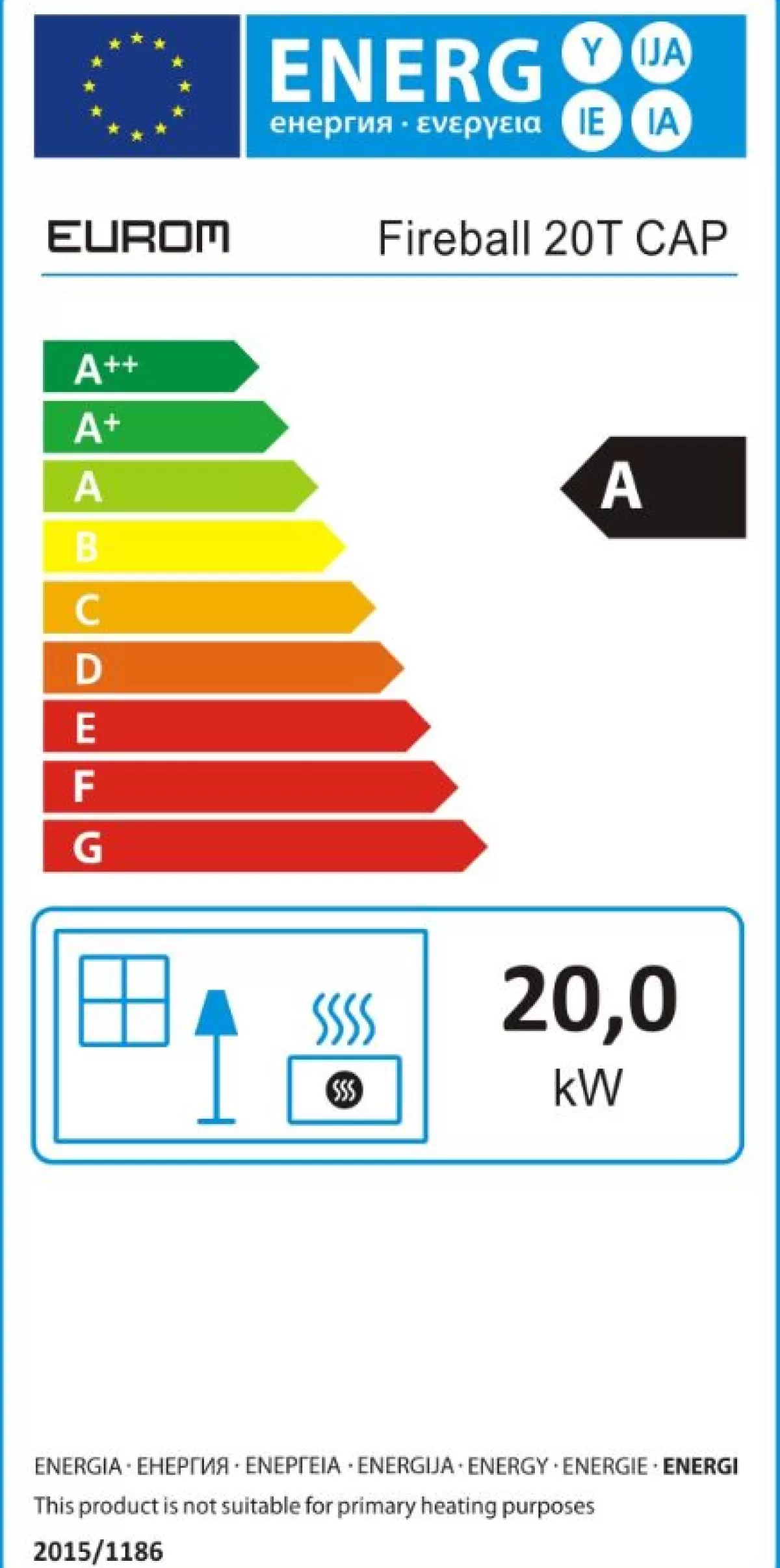 Brico Eurom Heteluchtkannon 20Kw Petroleum/Diesel