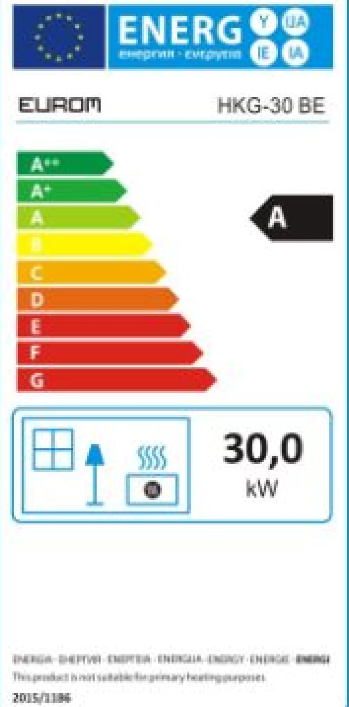 Brico Eurom Warmtekanon Hkg30 30Kw