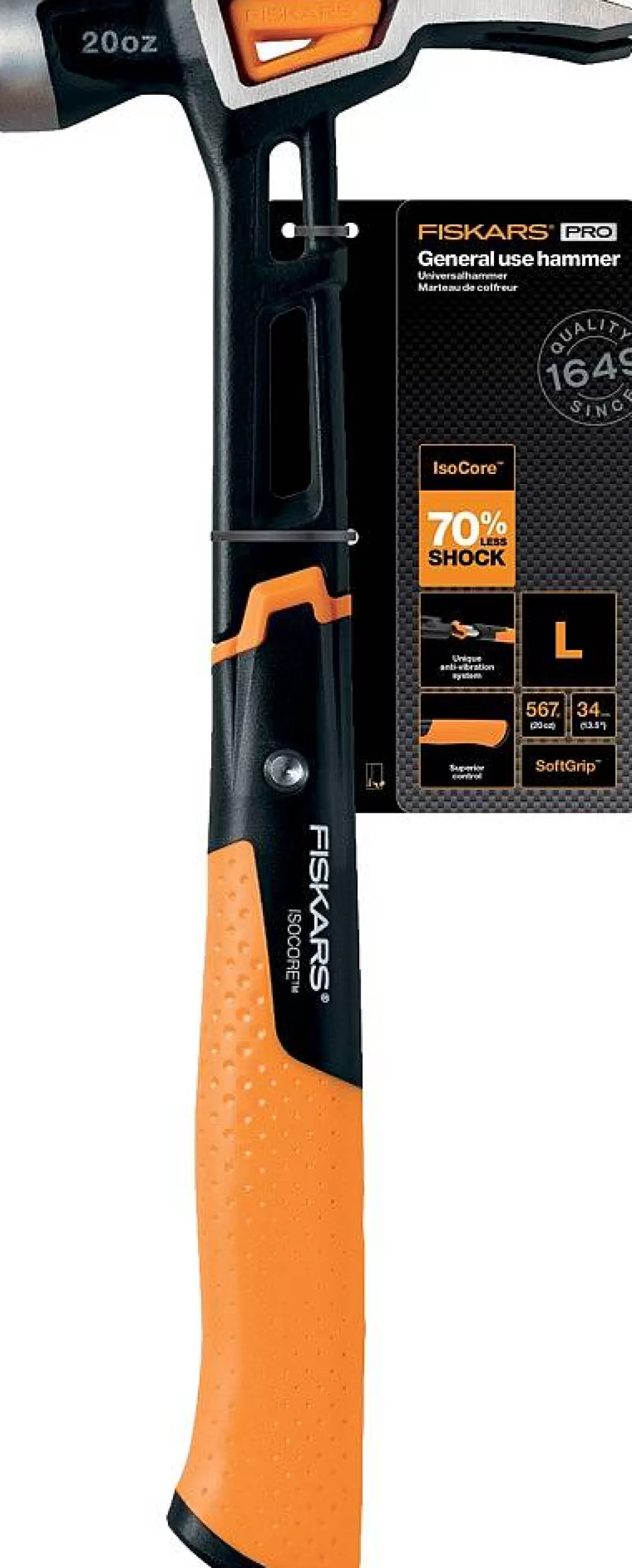 Brico Fiskars Klauwhamer L Isocore Store