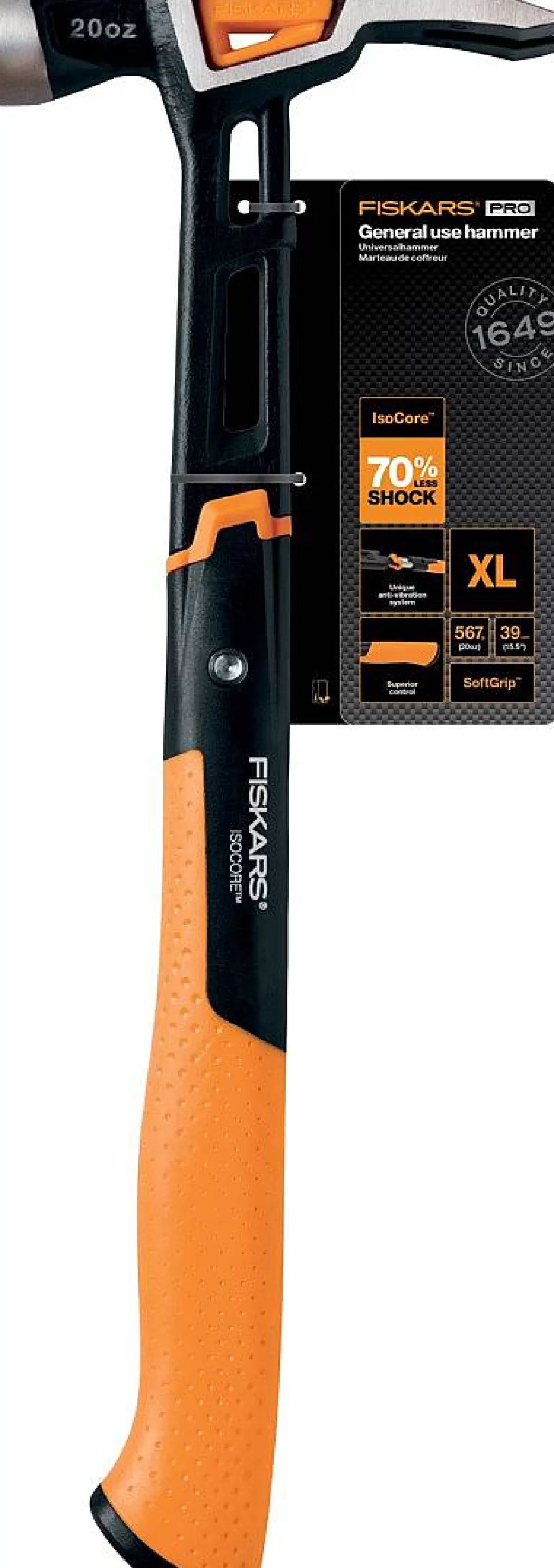 Brico Fiskars Klauwhamer Xl Isocore Discount