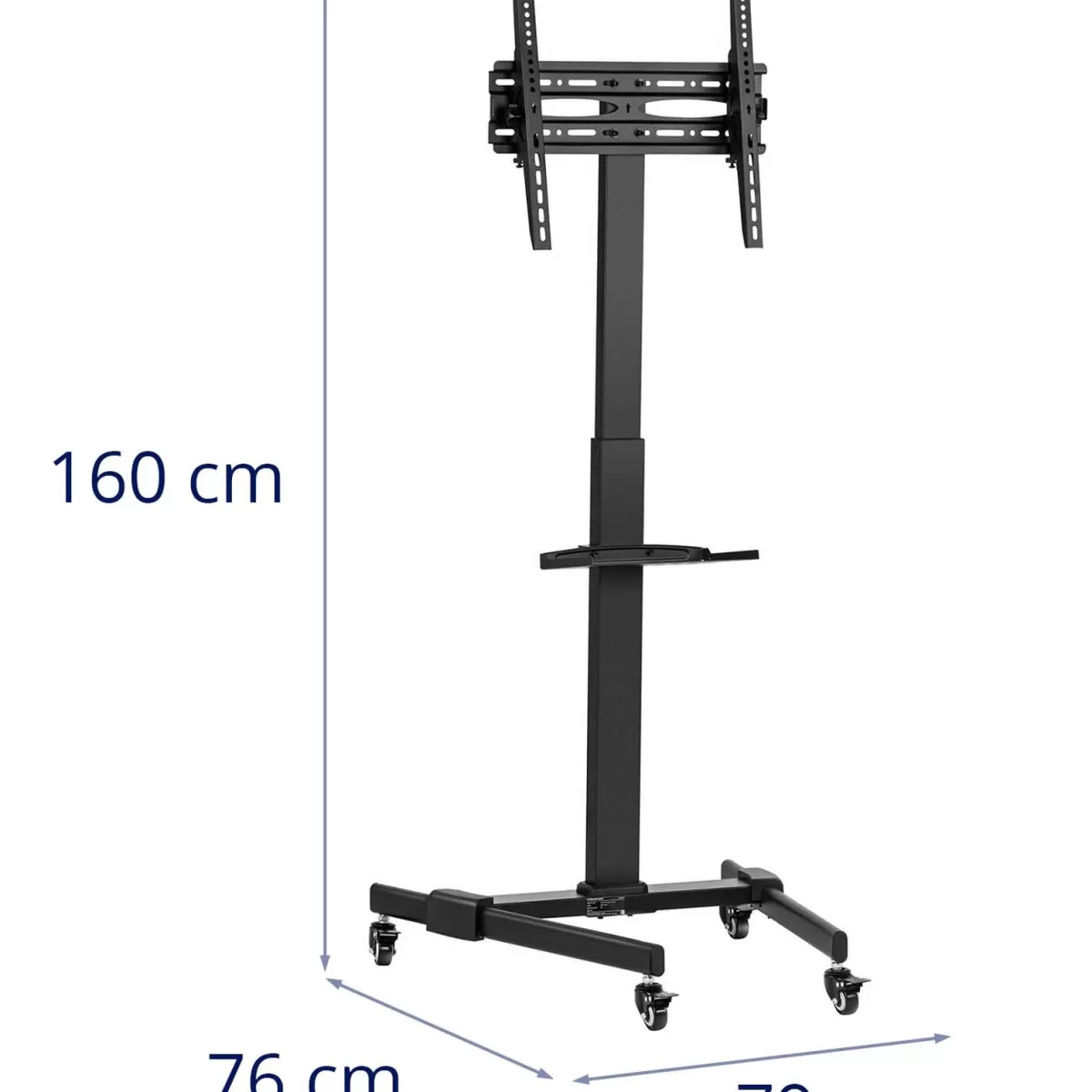 Brico Fromm & Starck Tv Standaard - - Kantelbaar En Draaibaar - In Hoogte Verstelbaar - 35 Kg