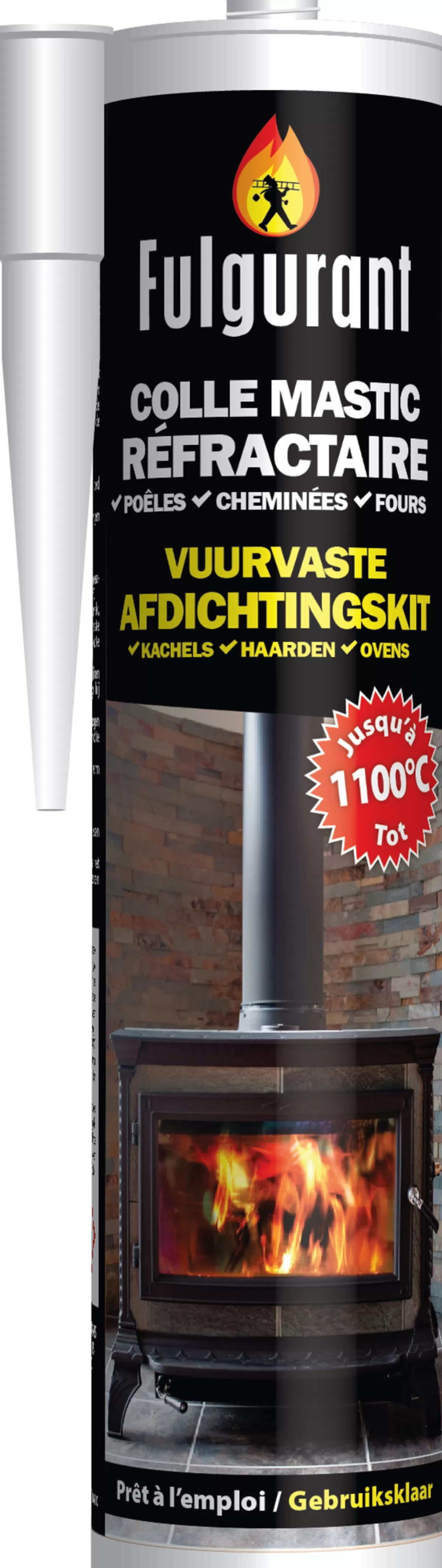 Brico Fulgurant Vuurvaste Afdichtingskit 310Ml